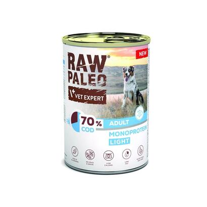 vetexpert-raw-paleo-dorszcod-light-adult-can-400g