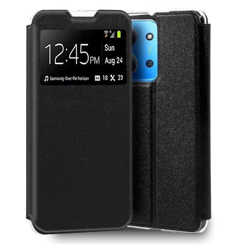 cool-funda-flip-cover-xiaomi-redmi-15c-15c-5g-poco-c85-liso-negro