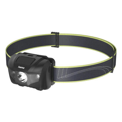 hama-hl200-negro-azul-amarillo-linterna-con-cinta-para-cabeza-led