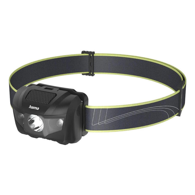 hama-hl200-negro-azul-amarillo-linterna-con-cinta-para-cabeza-led