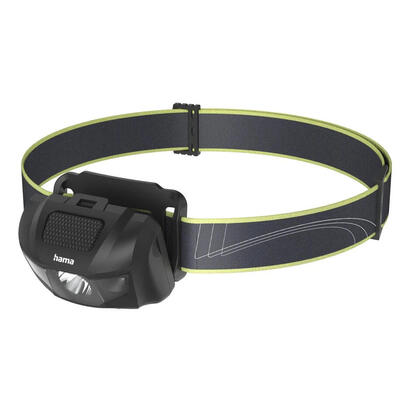 hama-hl200-negro-azul-amarillo-linterna-con-cinta-para-cabeza-led