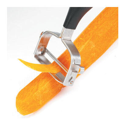 gefu-13650-pelador-frutas-y-verduras-pelavegetales-negro-plata