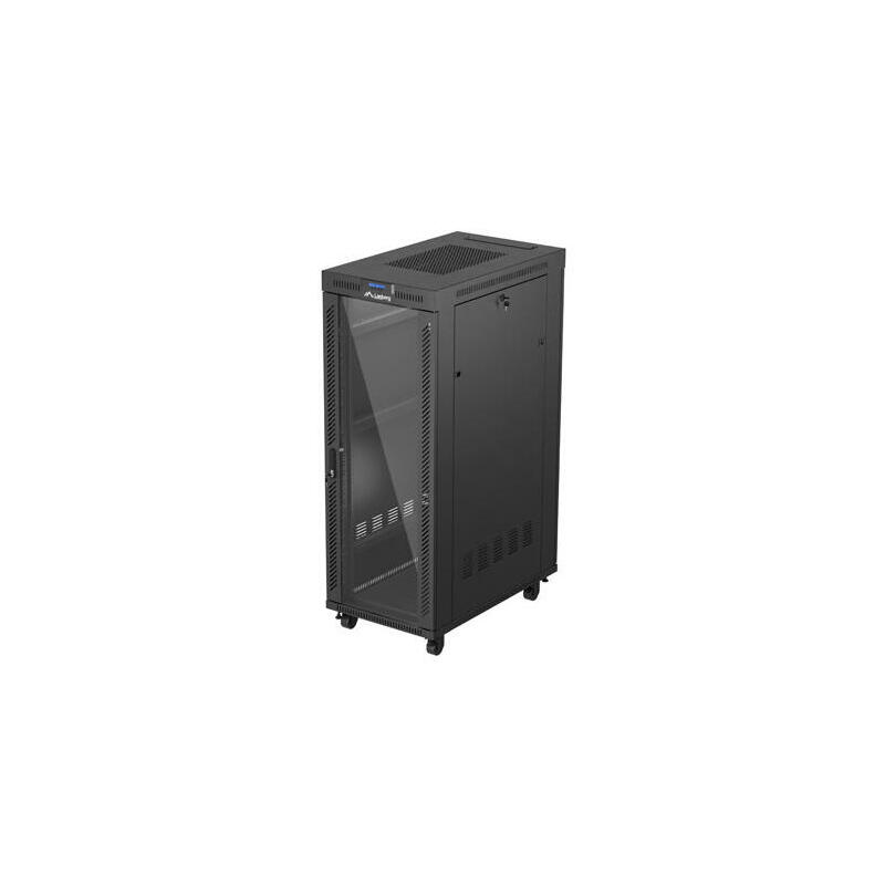 lanberg-rack-cabinet-19-free-standing-32u-600x1000-flat-pack-glass-door-lcd-black lanberg-rack-cabinet-19-free-standing-32u-600x1000-flat-pack-glass-door-lcd-black