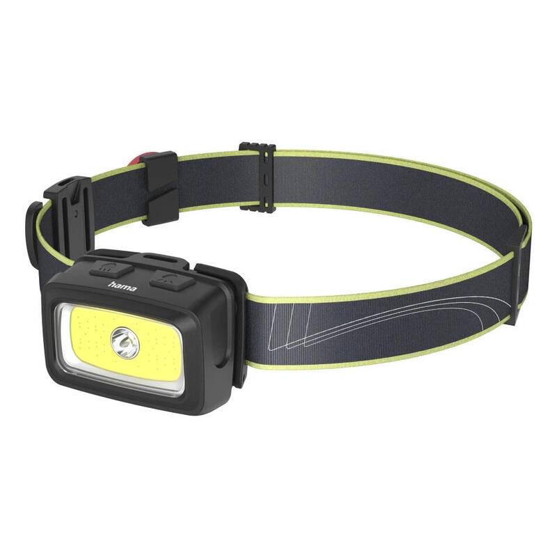 hama-hl350-negro-azul-amarillo-linterna-con-cinta-para-cabeza-led