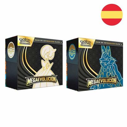 pack-de-10-unidades-estuche-cartas-entrenador-elite-mega-evolucion-pokemon-espanol-surtido