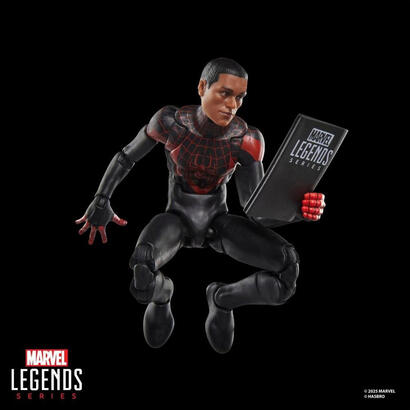 figura-hasbro-marvel-legends-miles-morales-the-ultimate-spider-man-mini-comics-ultimate-miles