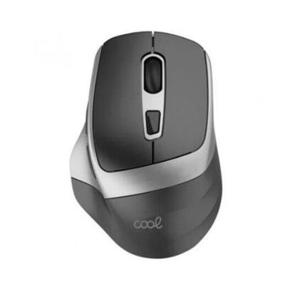 raton-inalambrico-cool-ergonomic-black-silver