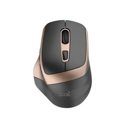 raton-inalambrico-cool-ergonomic-black-gold