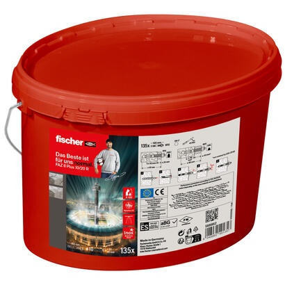 fischer-perno-de-anclaje-faz-ii-plus-1020-r-en-cubo-tacos-de-acero-inoxidable-135-piezas-568862