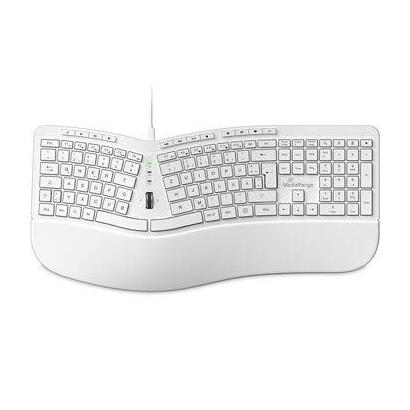 mediarange-mros272-teclado-oficina-usb-qwertz-aleman-blanco