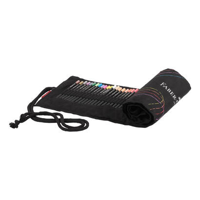faber-castell-black-edition-pack-enrollable-de-72-lapices-de-colores-mina-supersuave-madera-negra-ideales-para
