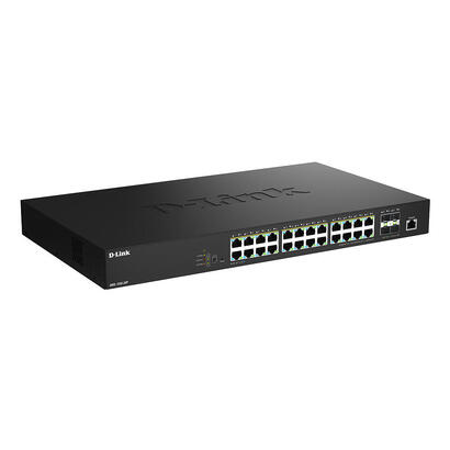 d-link-dms-1250-28pe-switch-gestionado-l2-25g-ethernet-10010002500-energia-sobre-ethernet-poe-negro