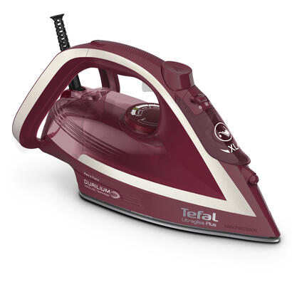 plancha-tefal-ultimate-pure-fv6820-a-vapor-2800-w-rojo-plata