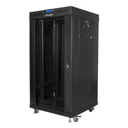 armario-rack-lanberg-22u-600x600-flat-pack-puerta-cristal-con-lcd-negro