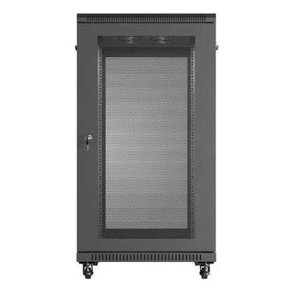 armario-lanberg-rack-19-22u-600x1000-flat-pack-puerta-perforada-negro