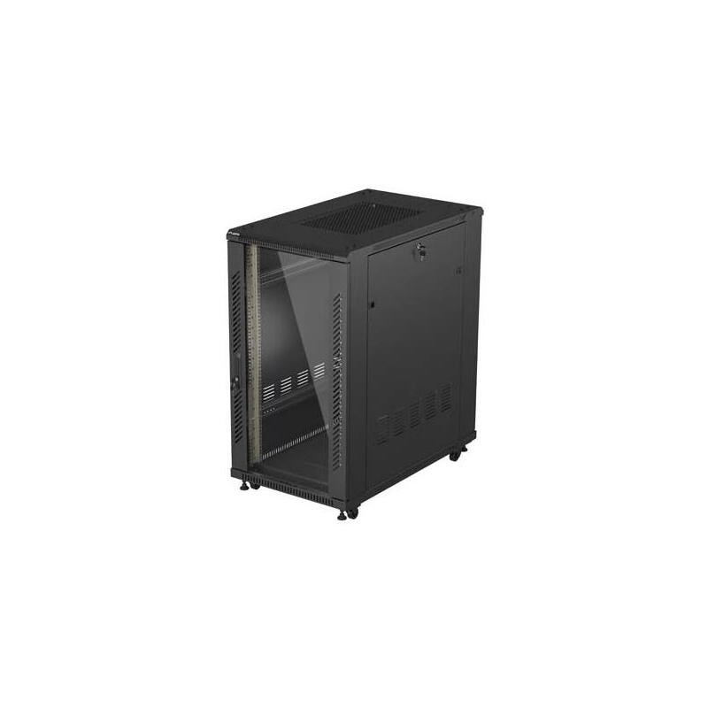 armario-lanberg-rack-19-22u-600x1000-flat-pack-puerta-cristal-negro