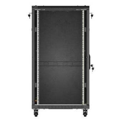 armario-lanberg-rack-19-22u-600x1200-flat-pack-puerta-cristal-negro