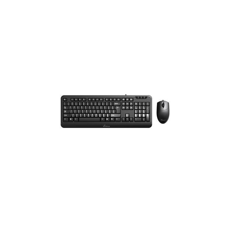 mediarange-tecladoraton-usb-20-negro-qwerty