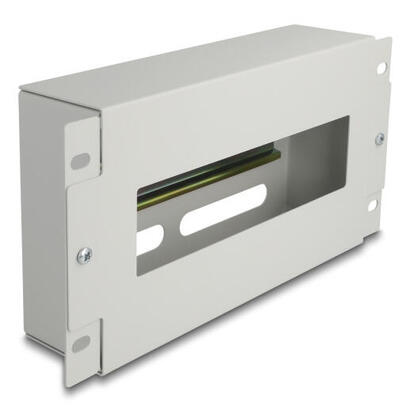 delock-10-schutzschalterleiste-con-abdeckung-y-hutschiene-3-he-metall-gris