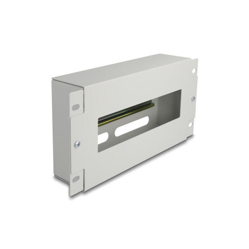 delock-10-schutzschalterleiste-con-abdeckung-y-hutschiene-3-he-metall-gris