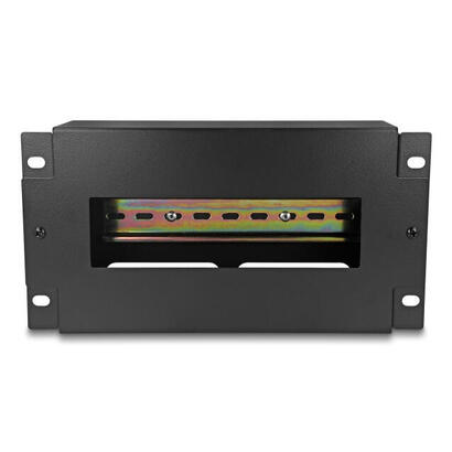 delock-10-schutzschalterleiste-con-abdeckung-y-hutschiene-3-he-metall-negro