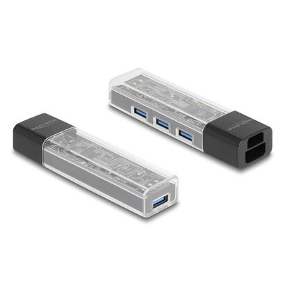 delock-4-port-usb-hub-5-gbps-con-usb-typ-a-oder-usb-tipo-c-anschluss