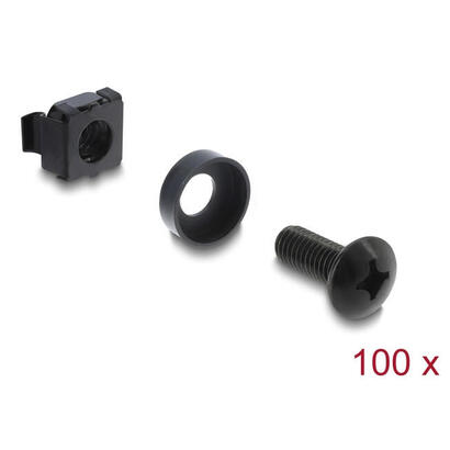 delock-rack-montage-set-para-10-y-19-100-piezas-negro