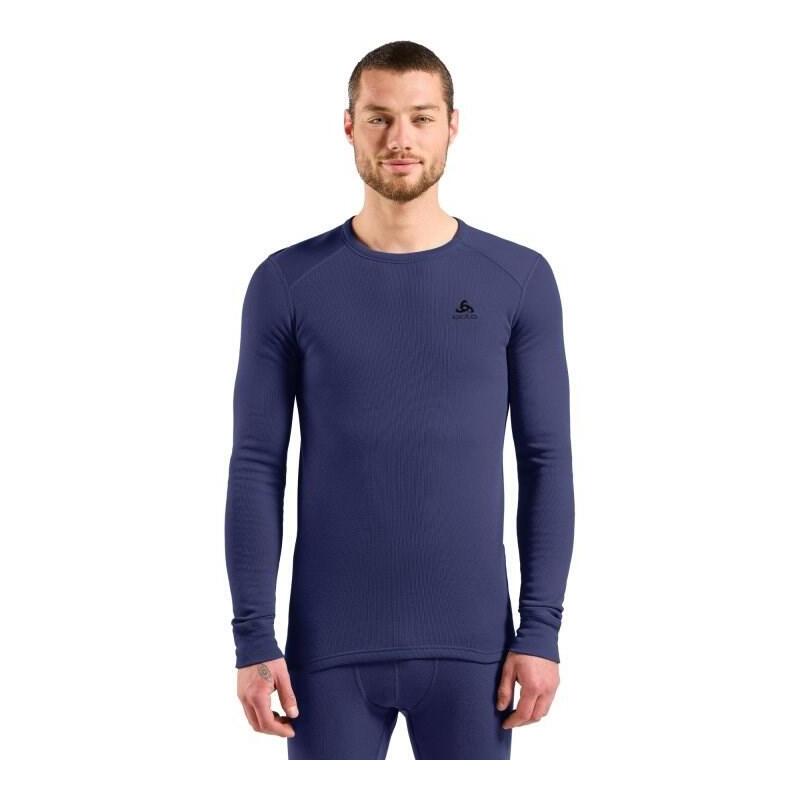bielizna-termoaktywna-z-dlugim-rekawem-odlo-bl-top-crew-neck-ls-merino-260-roz-m-niebieska