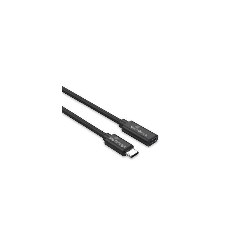 cable-mediarange-mrcs245-usb-usb-32-gen-1-31-gen-1-2-m-usb-c-negro