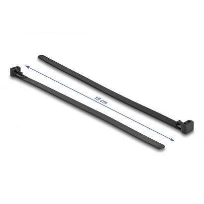 delock-cablebinder-vpe-100-wiederverwendbar-hitzebemandig-200-x-75mm-negro