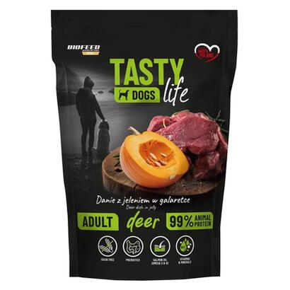 biofeed-tasty-dog-life-jelen-90-saszetka-500g