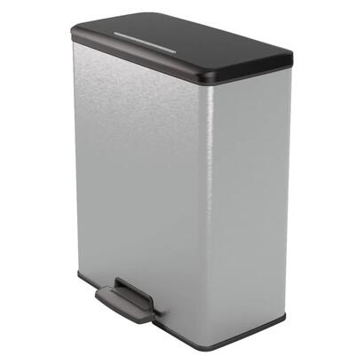 curver-pedal-waste-bin-silver-443822-vidaxl