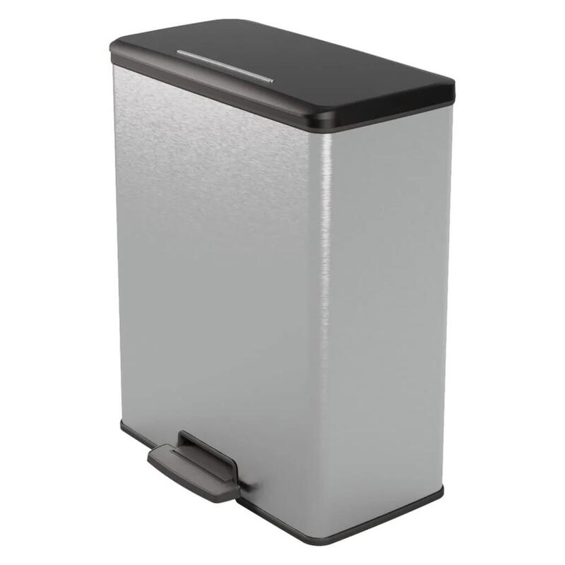 curver-pedal-waste-bin-silver-443822-vidaxl