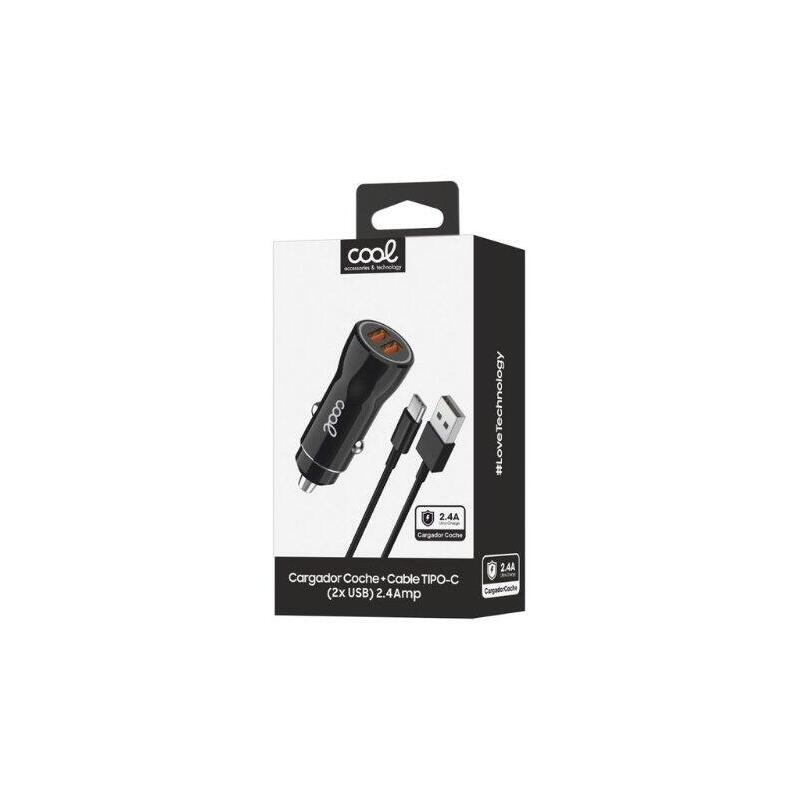 cargador-cool-coche-dual-usb-20w-negro-cable
