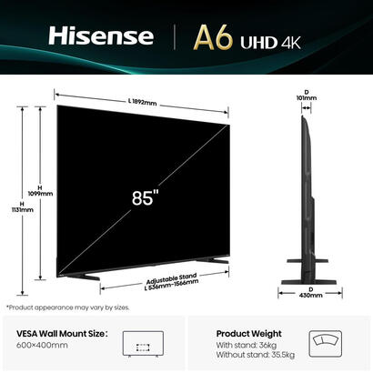 televisor-85-uhd-4k-85a6q-smart-tv-hisense-85-uhd-4k-60hz-3xhdmi-2x-usb20-wifi-bt50