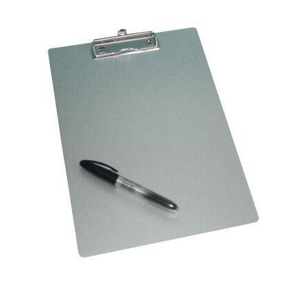 wedo-57854-portapapel-plata