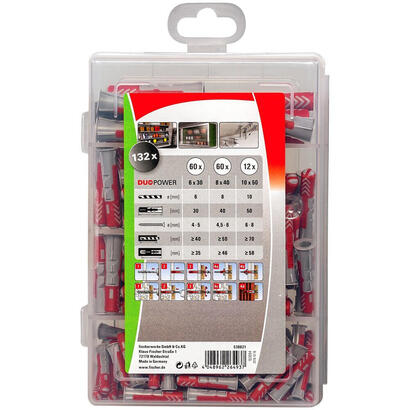 fischer-538621-profi-box-duopower-dubelbox-con-132-dubeln