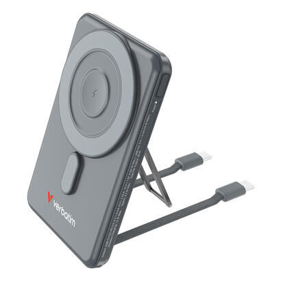 verbatim-32251-bateria-externa-5000-mah-cargador-inalambrico-gris