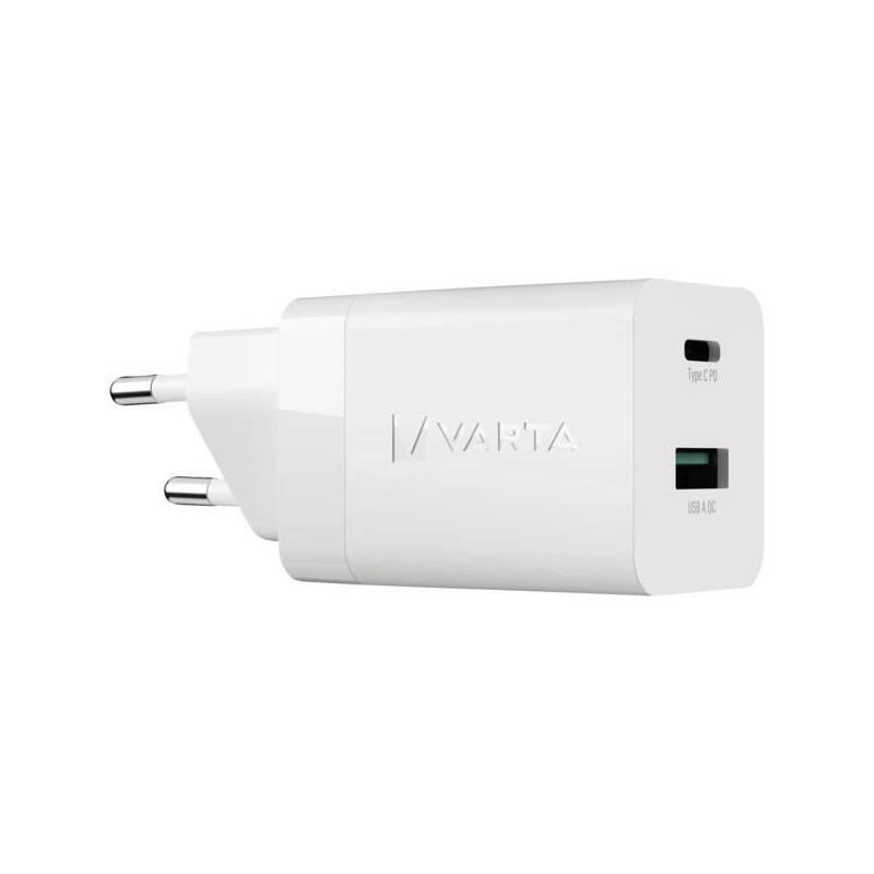 varta-cargador-38w-1x-usb-c-1x-usb-a-2-port-qc-30-blanco