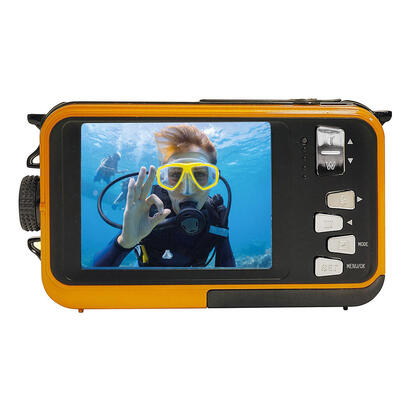 easypix-w3027-wave-camara-compacta-5-mp-1280-x-720-pixeles-naranja