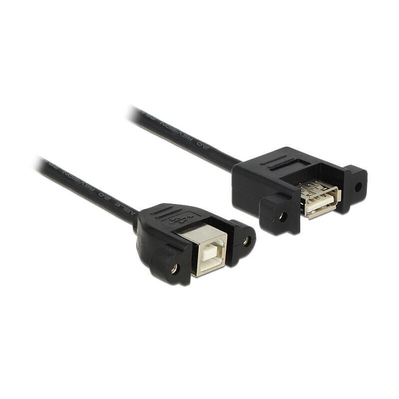 delock-cable-usb-20-typ-b-hembra-usb-20-typ-a-hembra-25cm