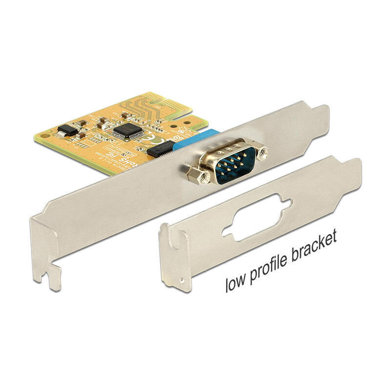 delock-pcie-x1-seriell-1x-low-profil