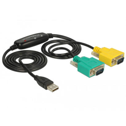 delock-adaptador-usb-20-seriell-2x-9-pin-st
