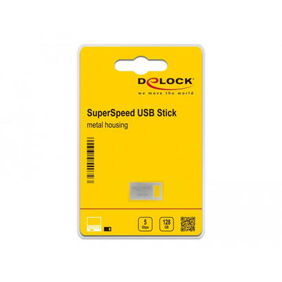 delock-usb-5-gbps-lapiz-de-memoria-128-gb-carcasa-de-metal