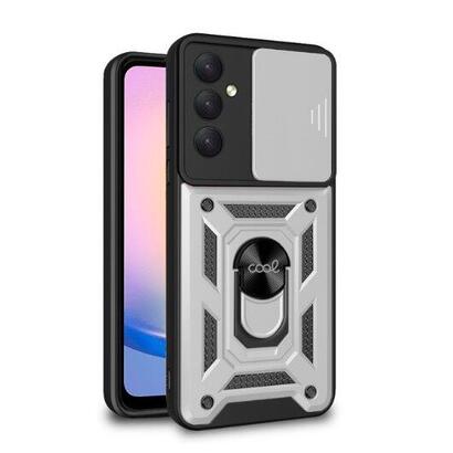 funda-cool-samsung-a25-5g-ring-plata