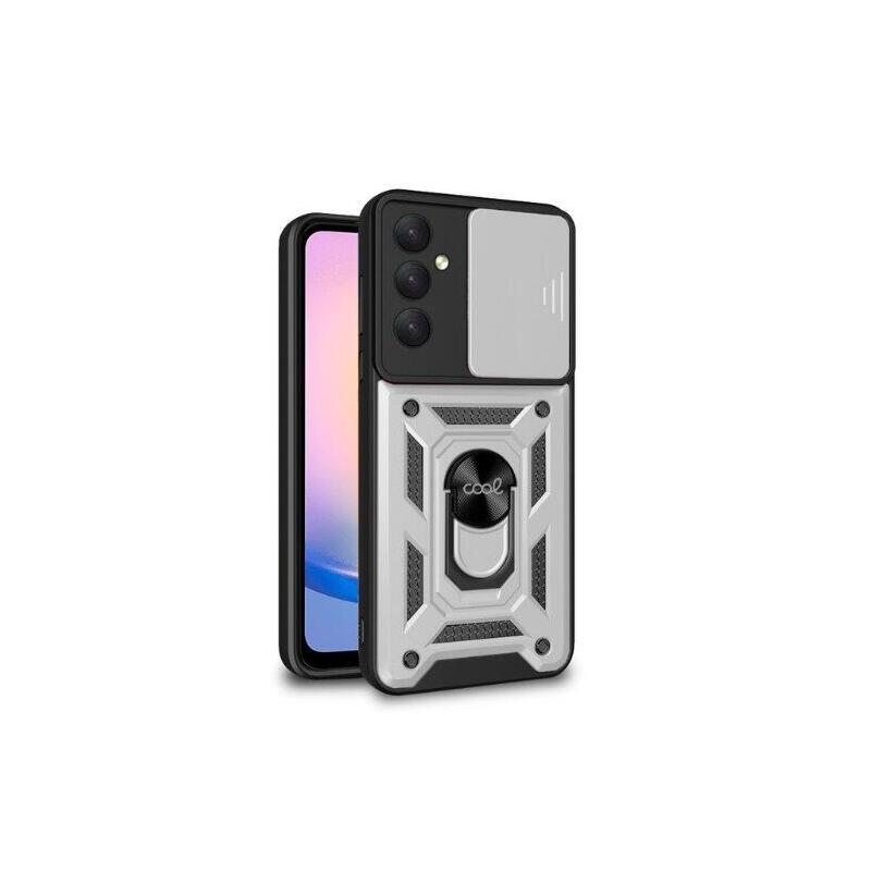 funda-cool-samsung-a25-5g-ring-plata