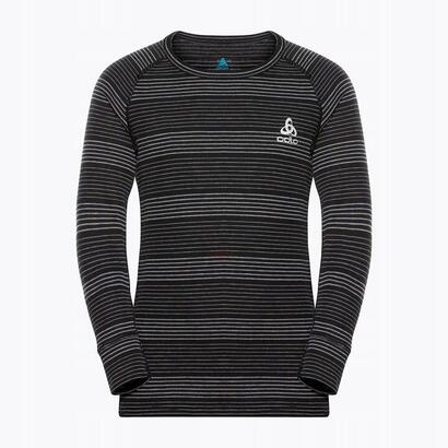 conjunto-de-ropa-interior-infantil-odlo-set-long-active-warm-eco-set-talla-164-cm-negro-gris