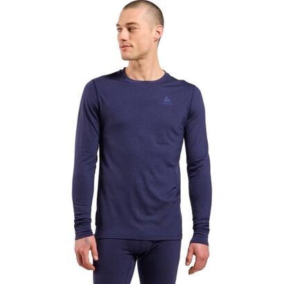 bielizna-termoaktywna-z-dlugim-rekawem-odlo-bl-top-crew-neck-ls-merino-200-roz-l-niebieska