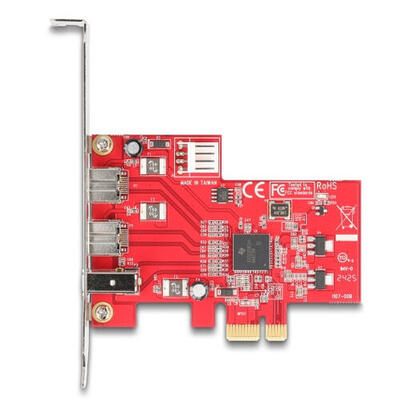 delock-pci-express-x1-tarjeta-a-2-x-extern-firewire-b-1-x-extern-firewire-a