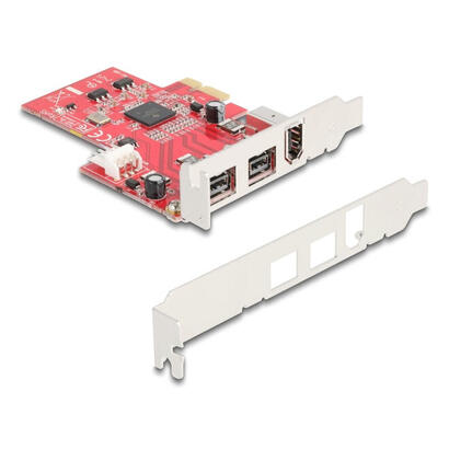delock-pci-express-x1-tarjeta-a-2-x-extern-firewire-b-1-x-extern-firewire-a